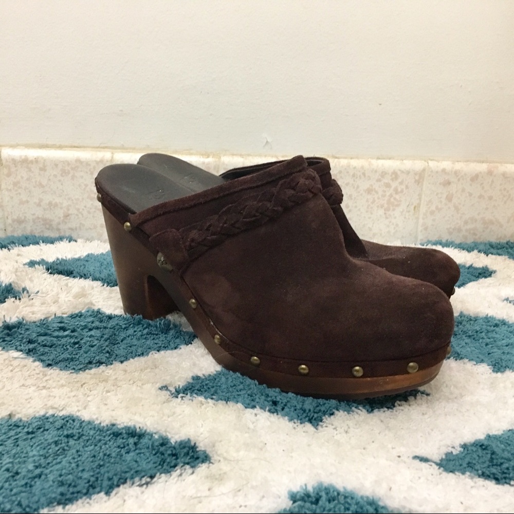 UGG Australia Chocolate Clog/Mules